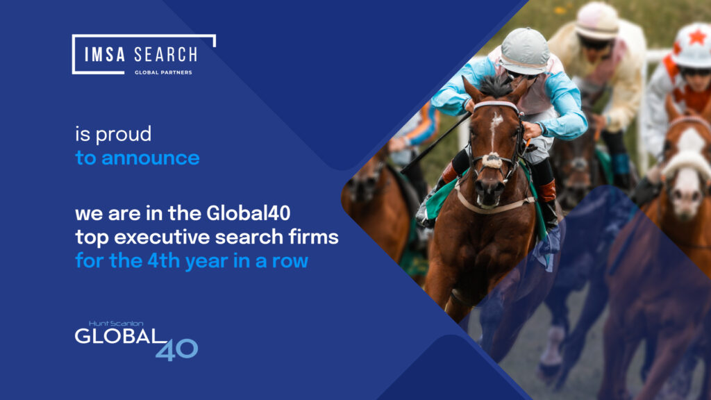 Happy to share that IMSA Search Global Partners is included in the Hunt Scanlon Global40.