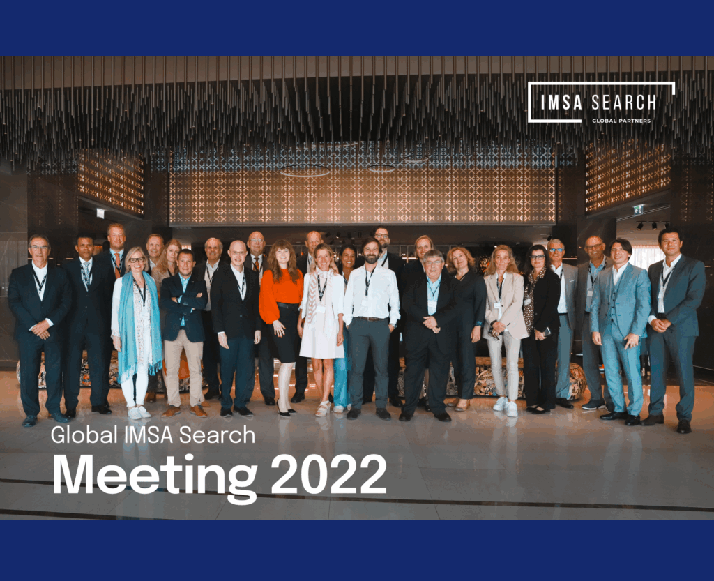 CROSSING THE GLOBE TO GATHER TOGETHER IMSA Search Global Partners Convenes In Person in Lisbon